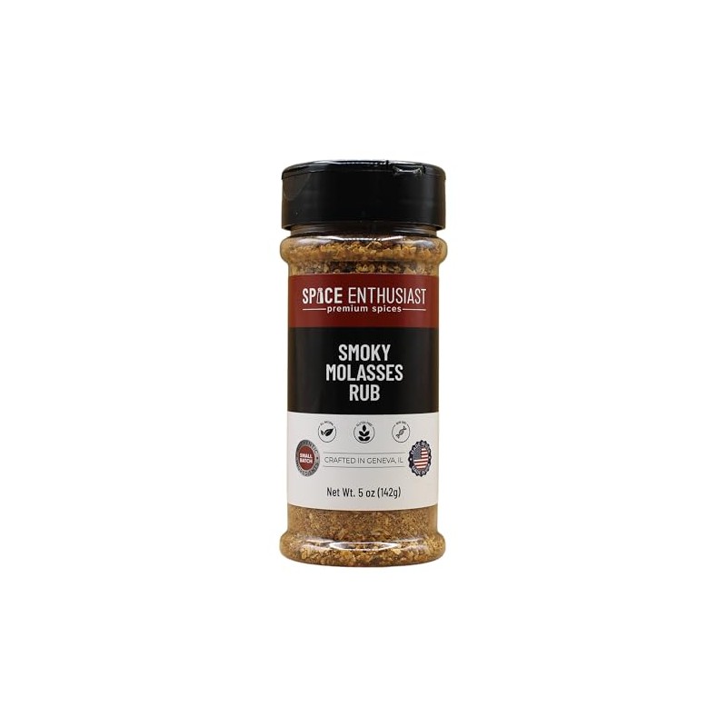 Spice Enthusiast Smoky Molasses Rub - 5 oz