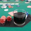 Folding Poker Table Top – 48-Inch Solid Wood Topper –