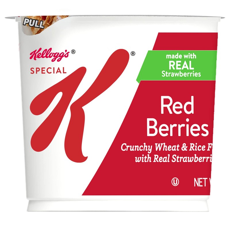 Kellogg’s Special K Breakfast Cereal Cups, 11 Vitamins and Minerals,