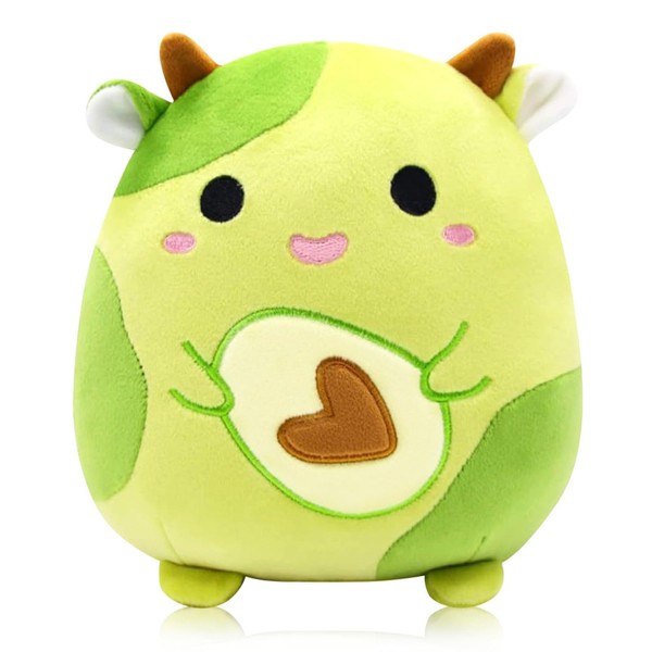 Leeelyan Cow Plush Toy, Plush Toy, Cushion Plush Toy, Strawberry