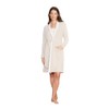 Barefoot Dreams CozyChic Ultra Lite Tipped Ribbed Short Robe (US,