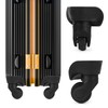 Volein 2-Pcs Luggage Wheel Replacement, Suitcase Black Travel Wheels Kit