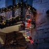 Toodour LED Christmas Light - 2.5FT Christmas Decorative Ladder Lights
