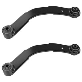 AutoShack Rear Upper Lower Control Arms with Bushings Set of 4 Replacement for 2007-2017 Jeep Patriot 2007-2017 Jeep Compass 2007-2010 Dodge Caliber 1.8L 2.0L 2.4L 4WD AWD FWD CAK351007-009