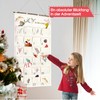 Mouji® Premium Fabric Advent Calendar 2024 to Fill Yourself, Christmas
