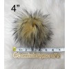 Handmade faux fur pom poms for hats / beanies /