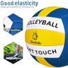 Wuzfully Volleyballs Soft Touch Indoor Outdoor Beach Volleyballs for Indoor