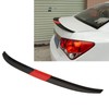 Acouto Universal Rear Trunk Lid Wing Spoiler, Glossy Black, Improve