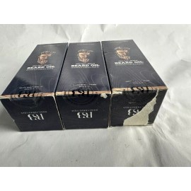 Roselyn Boutique 3 Beard Oil for Men - Pure Plant-Based Extract with Pro-Vitamin B5 Hair Beard