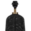 Kate and Laurel Wylla Modern Rattan Bedside Table Lamp, 8