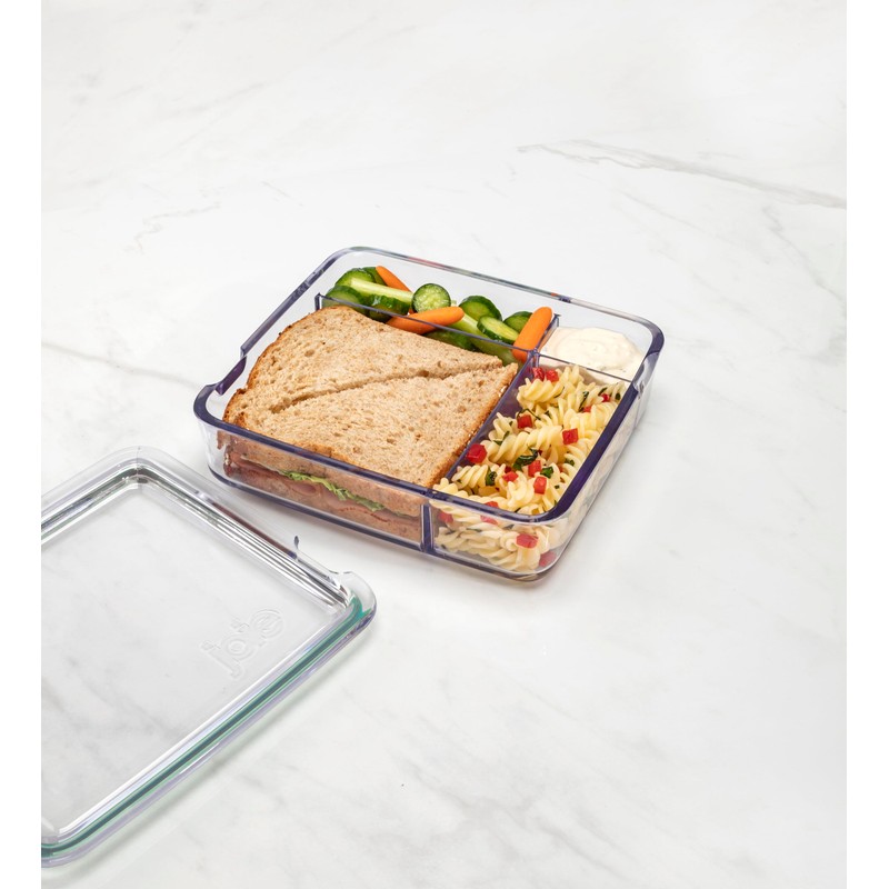 Joie Clear Bento Box, Lunch Storage, Easy Meal on the