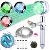 ANTOWER LED Shower Head with Handheld High Pressure Shower Heads