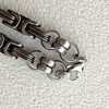 ULLMYYL Men's Stainless Steel Chain Bracelet - Punk Hip Hop
