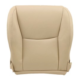 SecosAutoparts Front Left Driver Side Bottom Replacement Leather Seat Covers Light Tan Upholstery Compatible with Lexus GX470 2003 2004 2005 2006 2007 2008 2009