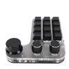Programmable Keyboard with RGB 3 Knob 12 Keys Bluetooth DIY