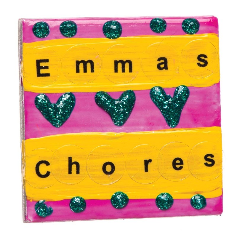 Baker Ross AW342 Transparent Letter & Number Stickers (Pack of