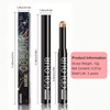 White Eyeshadow Stick, Cream Eyeshadow Stick Pencil, High Pigment Waterproof