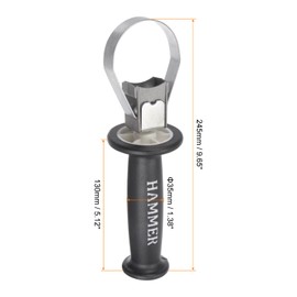 uxcell Hollow Front Auxiliary Handle Impact Drill Accessories for 26 Electric Hammer