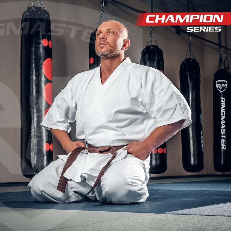 RingMaster Sports Grading Belts 9 Plain Colour for Karte Judo