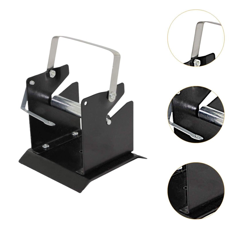 perfeclan Solder Dispenser Reel Solder Reel Stand Metal Portable Compact
