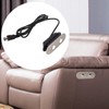 Electric Recliner Controller Zinc Alloy 2 Button 5 Pin Electric
