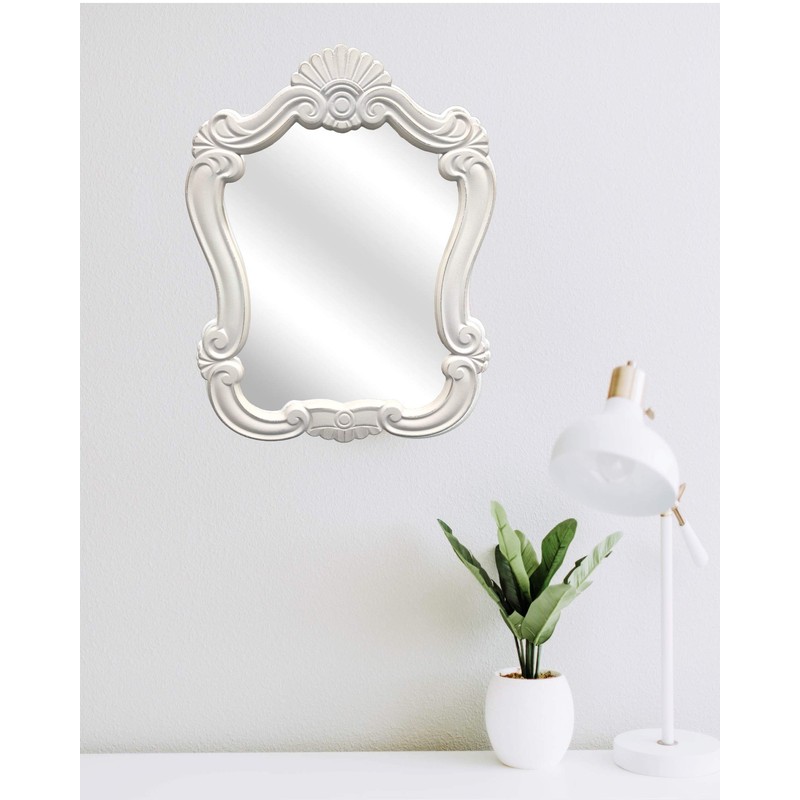 Creative Picture Frames 16" x 20.5" Venice White Shabby Chic