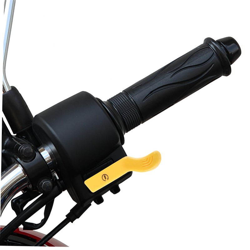 NOLITOY 2 Pairs Motorcycle Start Button Extensions Stylish Horn Switch