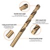 Meccion HSS Cobalt Jobber Drill Bit 2pcs 9.0mm Twist Drill