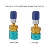ciciglow 1234YF to R134A Low Side Quick Coupling R1234YF Low