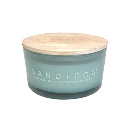 Sand + Fog Scented Candle-California Beach House-Additional Scents and Sizes–100% Cotton Lead-Free Wick-Luxury Air Freshening Jar Candles-Perfect Home Décor for Cocktail Table–23oz