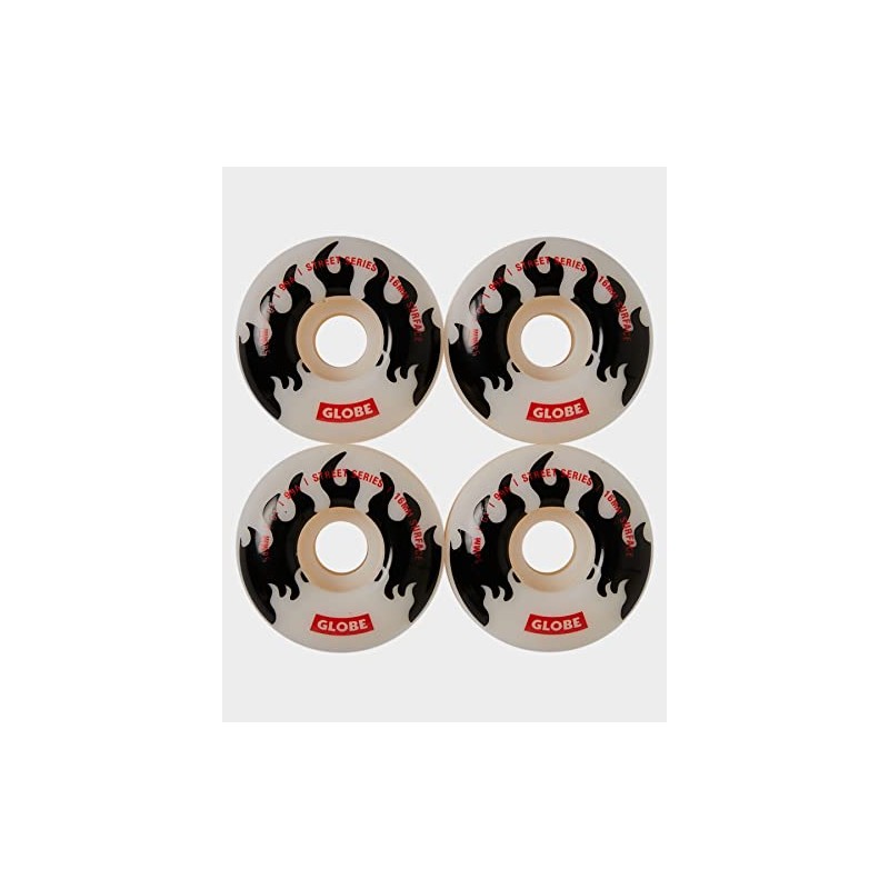 Globe G1 Rolls, White/Black/Flames (Multi-Colour), 54 mm