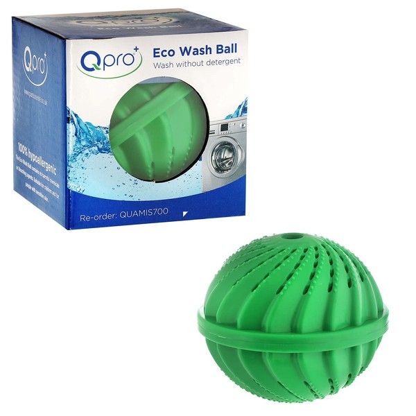 Qualtex Eco-Friendly Magic Laundry Washing Machine Clean & Soften Clothes Wash Ball - 1000 Washes