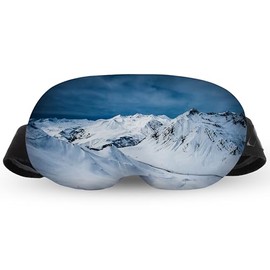 Ski Goggles Protection, Case for Snowboard Goggle, Ski Goggle Cover, Winter Equipment for Glasses Protection, Glasses Protective Cover, Accessories for Protection from Scratches, Elastic, Colour