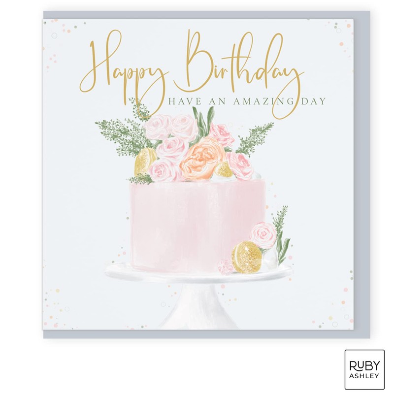 Ruby Ashley Birthday Cards for Women. Recyclable & Made in