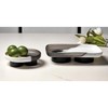 Santa Barbara Design Studio Serving Tray Footed Resin Serveware Dish,