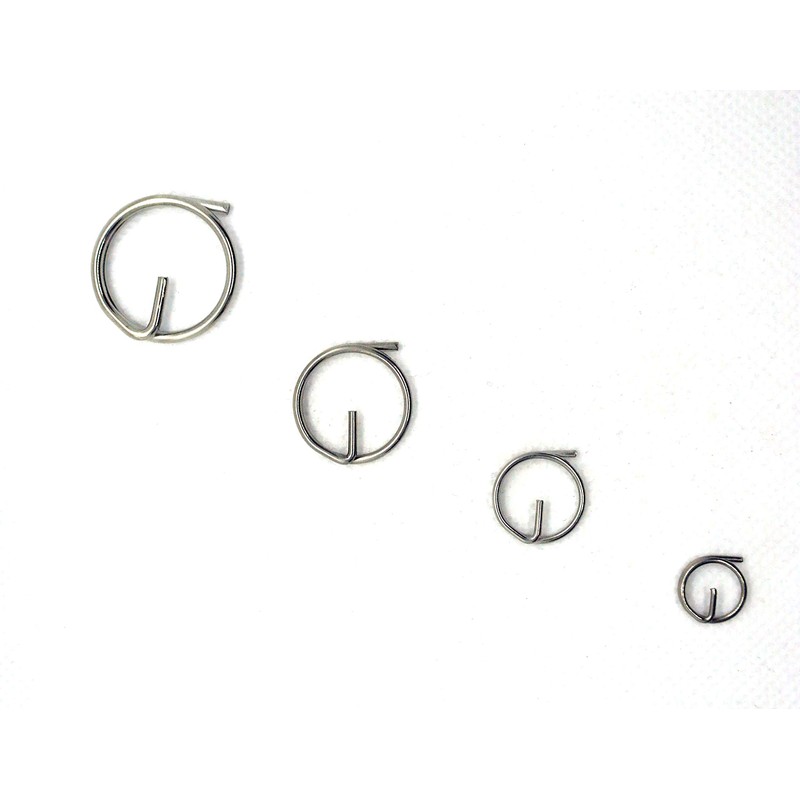 5 x Cotter Split Rings Marine Grade A4 Stainless Steel