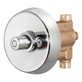 Symmons 4-420-TRM Showeroff Single Push-Button Metering Valve Trim (Valve Not Included)