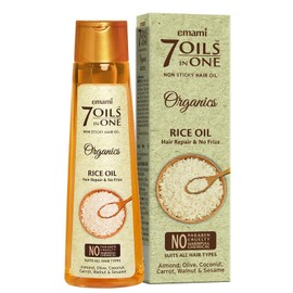 Jodie Jodie 7 Oils In One Organics Rice Oil Hair Repair & No Frizz, Nourishing & Hydrating, Light & Non-Sticky, 200ml
