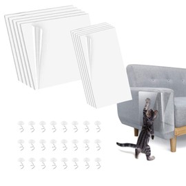 Pack of 6 Cat Scratch Protection, Scratch Protection, Couch Furniture Protection, Scratch Protection for Cat, Anti Scratch Furniture Protection, for Your Furniture, Sofa, Door