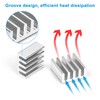 Tunejoy Heatsink Aluminium Heatsink with Thermal Tape for PC Laptop
