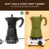 LAOION Cafetera Espresso Maker, 6 Cup Portable Coffee Machine, 300ml