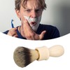 Men Shaving Brush Home Hair Salon Ergonomic Resin Handle Soft
