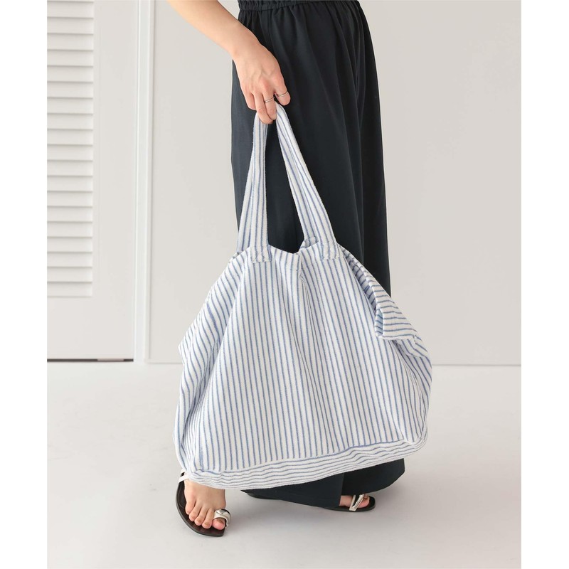 Titibait AFXM0585 Women's Big Tote Bag, Pile Fabric, blue (light),