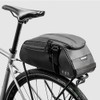 Multifunctional Rear Rack Bag Waterproof Bike Rack Seat Bag Outdoor