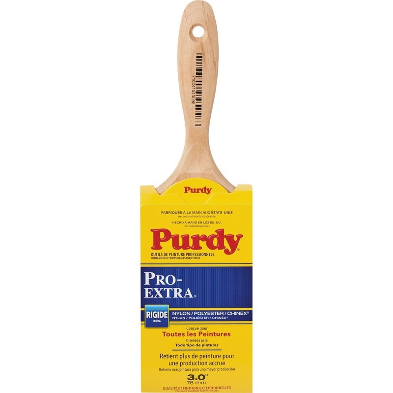 Purdy Pro-Extra Sprig 3 in. W Stiff Flat Chinex/Nylon/Polyester Trim