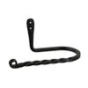 Hand Forged Wrought Iron Wall Mounted Toilet Paper Holder Primitive
