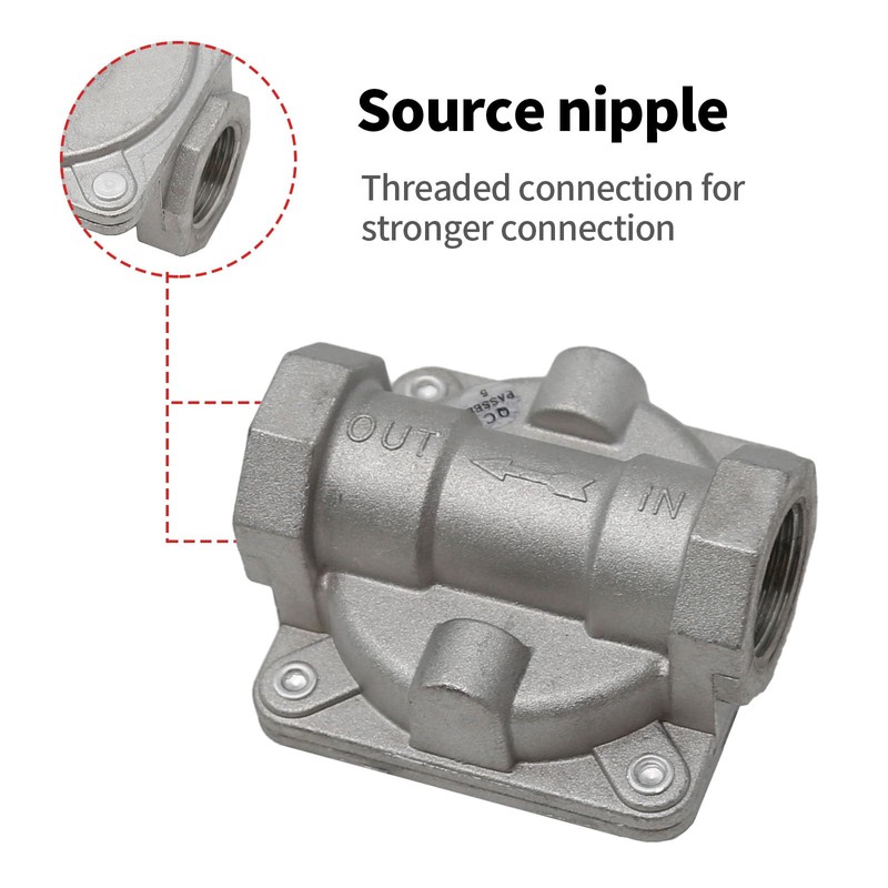 Natural Gas Pressure Regulator with 3/4" FNPT Thread 4"-10" WC