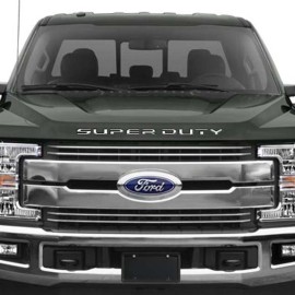 Fenzer B2G1 Free 2021 For Ford F-250 350 450 SUPER DUTY Front Hood Vinyl Chrome Letters