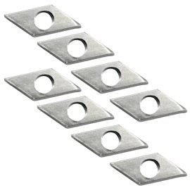 30 piezas de tuerca de rombo de diamante 30-M6 para accesorios de perfil de aluminio