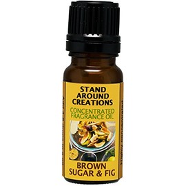 Concentrated Fragrance Oil - Brown Sugar And Fig: A great all season addition w/notes of fig w/caramelized brown sugar.(.33 fl. oz.)
